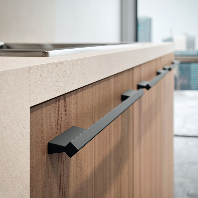 Detalles y acabados web de  venta de cocinas de madera online