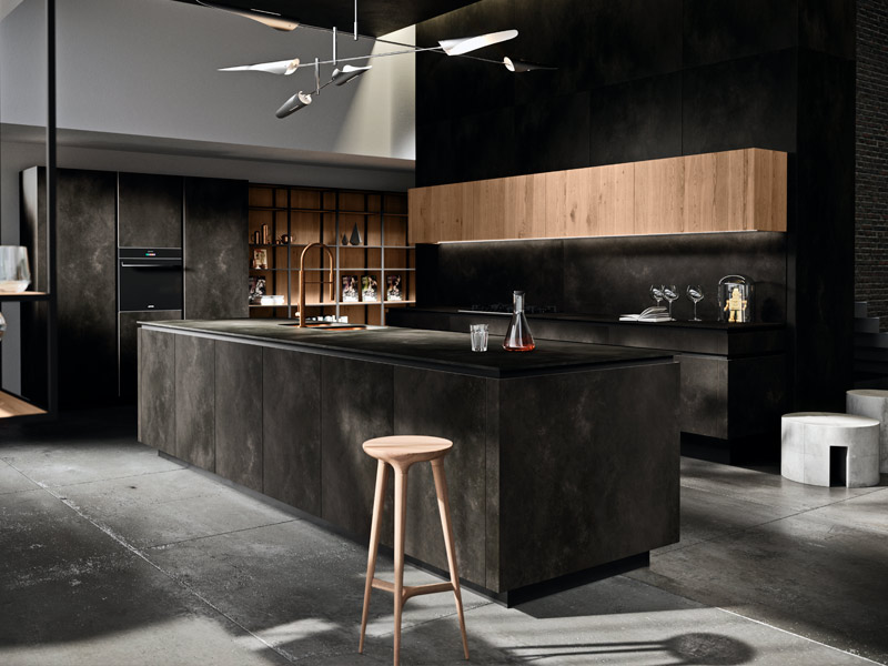 Venta online de cocinas de madera diseño industrial a medida